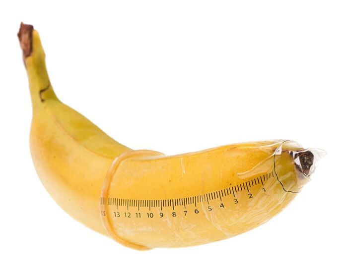 Аптымальны памер пеніса ў стане эрэкцыі - 10-16 см